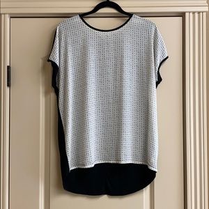 DownEast Geometric Blouse